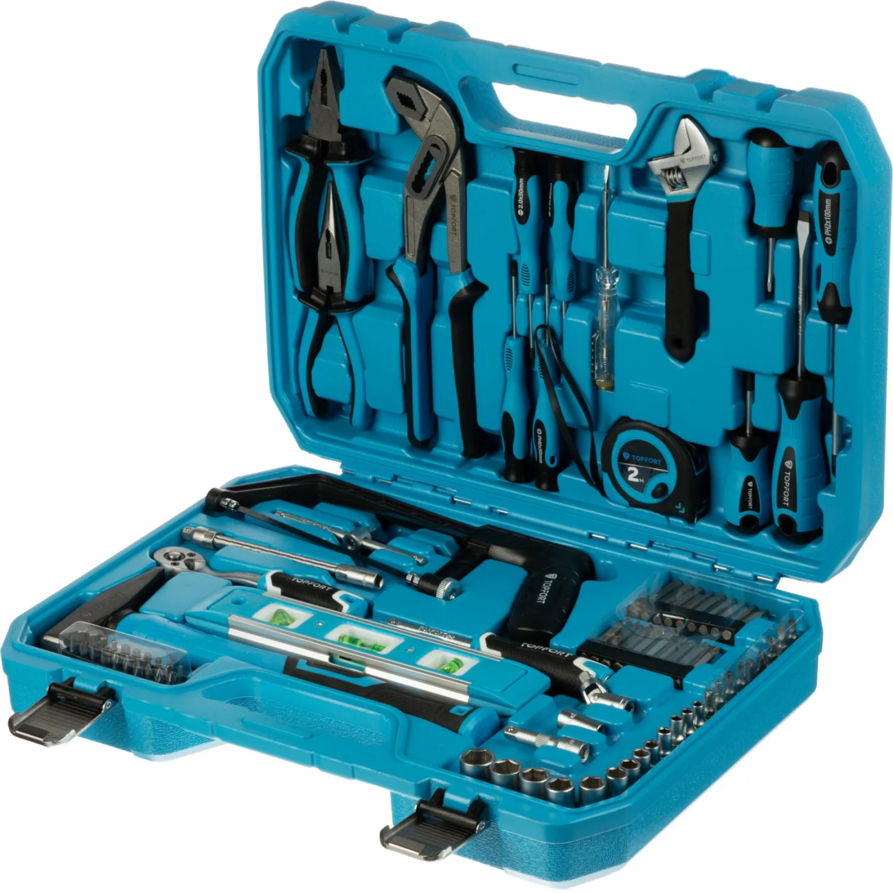 Набор инструмента Topfort 84 предмета 1/4 2161910 141088N1-1