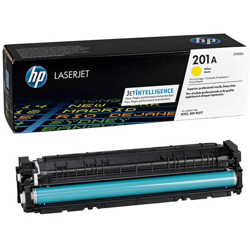 Картридж лазерный HP 201A CF402A жел. для CLJ Pro MFP M277/M25 489840
