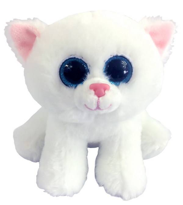 Котенок белый, 15 см, мягкая игрушка Chuzhou Greenery Toys M0010