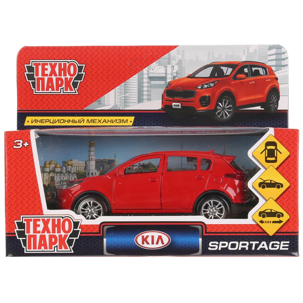 Машина металл Киа Стингер Спортэйдж, 12 см. красный, Технопарк SPORTAGE-RD