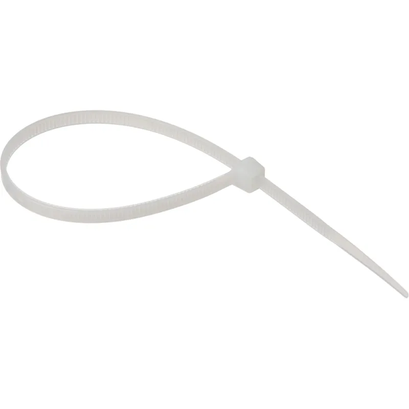 Хомут стяжка нейлоновая TOPFORT 4х200 белый 100 шт/уп 2097654