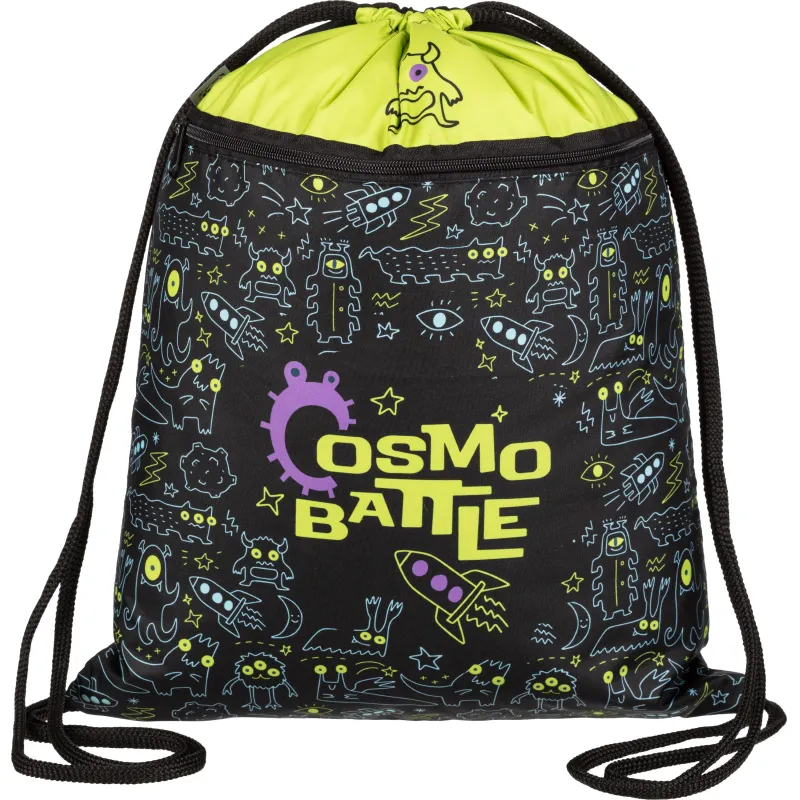 Мешок для обуви Комус Класс Cosmo Battle, 360х470 мм, карман, МО-26-2 1910134