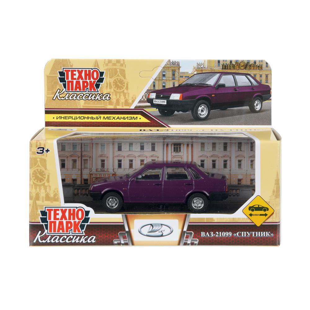 Машина металлическая Лада 21099, 10,5 см, фиолетовый, Технопарк 21099-11-PRL