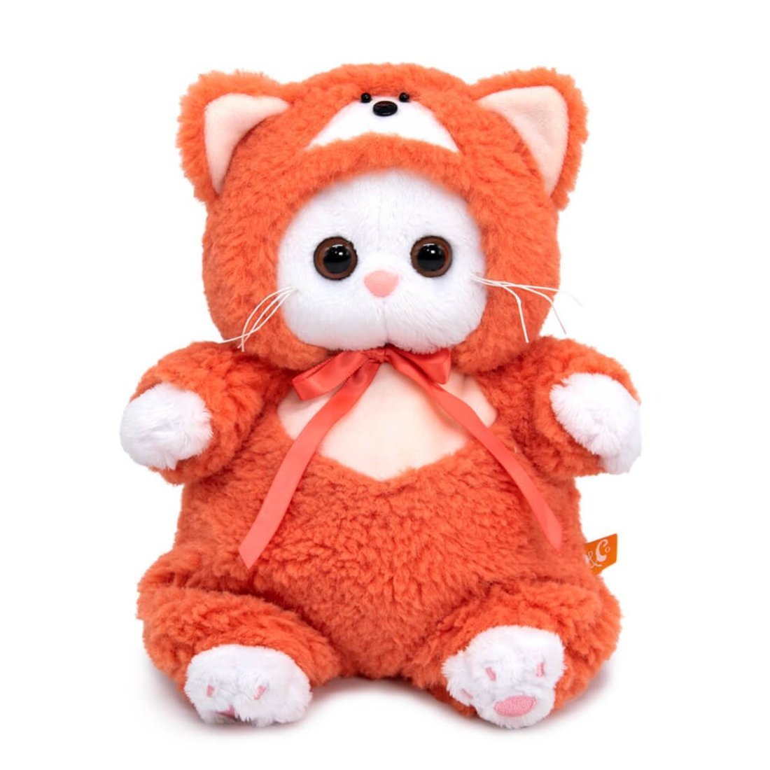 Мягкая игрушка Кошечка Ли-Ли BABY в костюмчике лисичка 20 см BudiBasa LB-090
