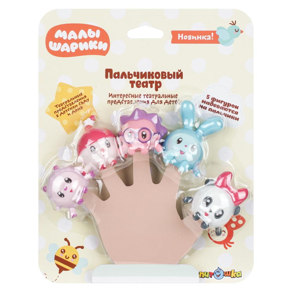 Игрушка для ванны пальчиковый театр Малышарики Играем Вместе LX-FT1806 (24) (24) (24) (24)