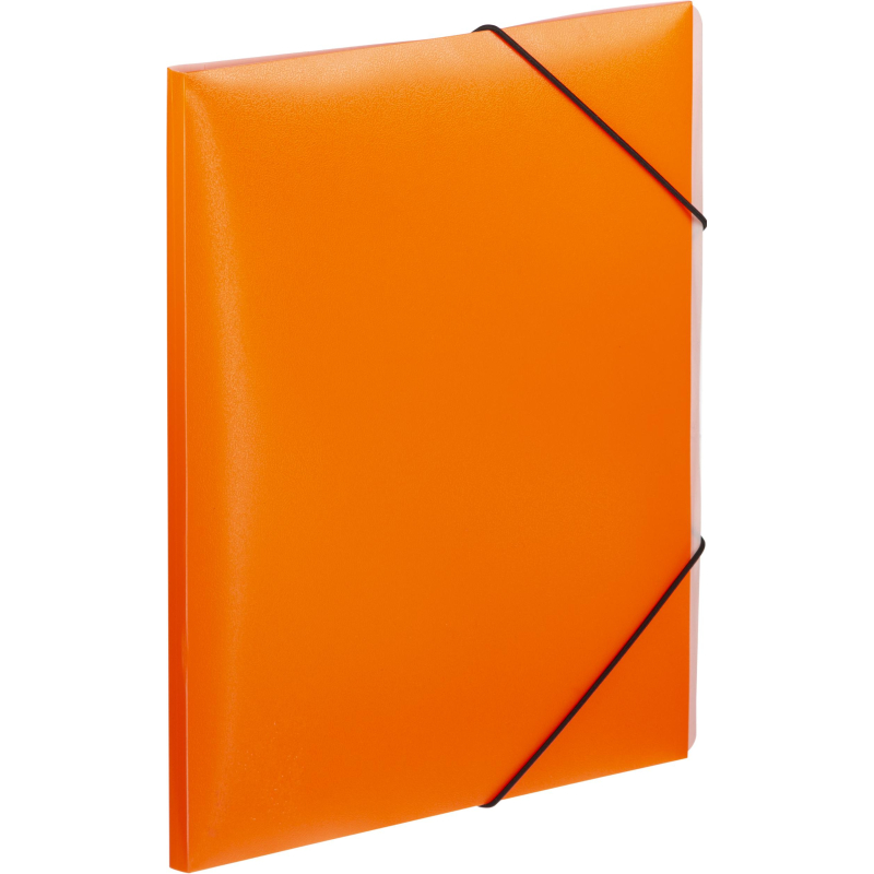 Папка на резинках Attache Neon А4 плотность 500мкм, оранжевый 1466530