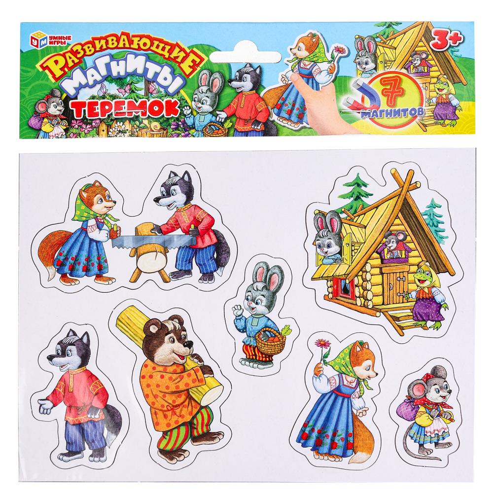 Развивающая игра на магнитах Теремок Умные игры 4660254466487