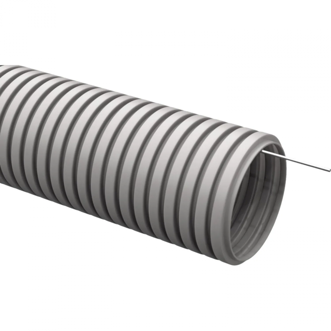 Труба гофр. ПВХ ELASTA d=20мм с зондом (50м) IEK 2351241 CTG20-20-K41-050I