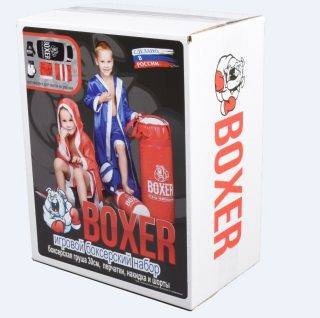 Боксерский набор №1, Н-300мм (в асс), в подарочной упаковке Лидер 11526