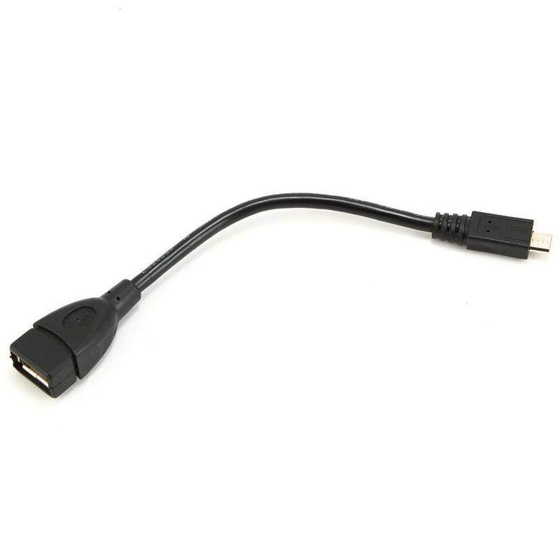 Переходник Cablexpert USB 2.0 OTG - micro USB AF-BM 0.15 метра A-OTG-AFBM-001 1043648