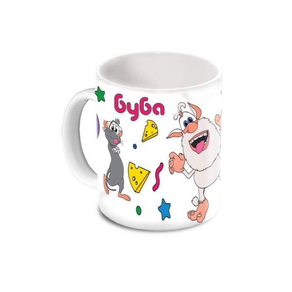Кружка для росписи "Буба" (краски, кисточка) MultiArt 100MUG-BU (24)