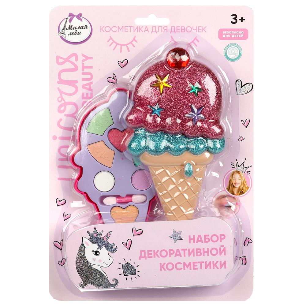 Декоративные тени для век детские МИЛАЯ ЛЕДИ 2607F-UNI-ML