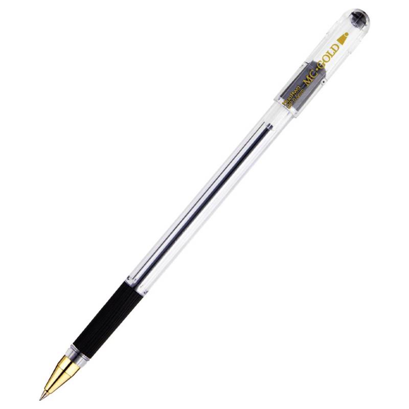 Ручка шариковая MunHwa MC Gold черная (толщина линии 0.3 мм) BMC-01 1254803