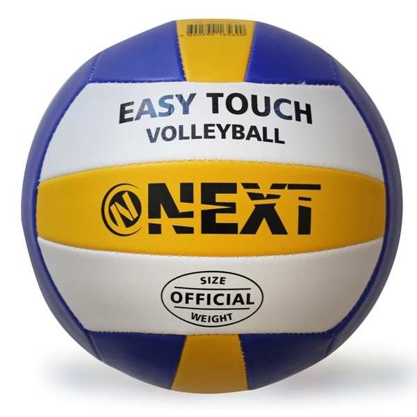 Мяч волейбольный пвх 1 слой, 22 см. камера резина, машин.обр. Next VB-1PVC250 (60) (60)