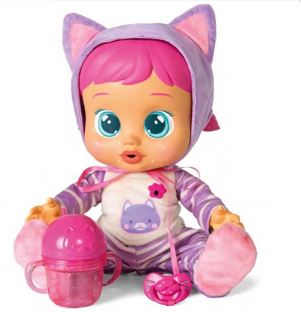 Плачущий младенец Кэти Cry Babies, интерактивная IMC Toys 95939