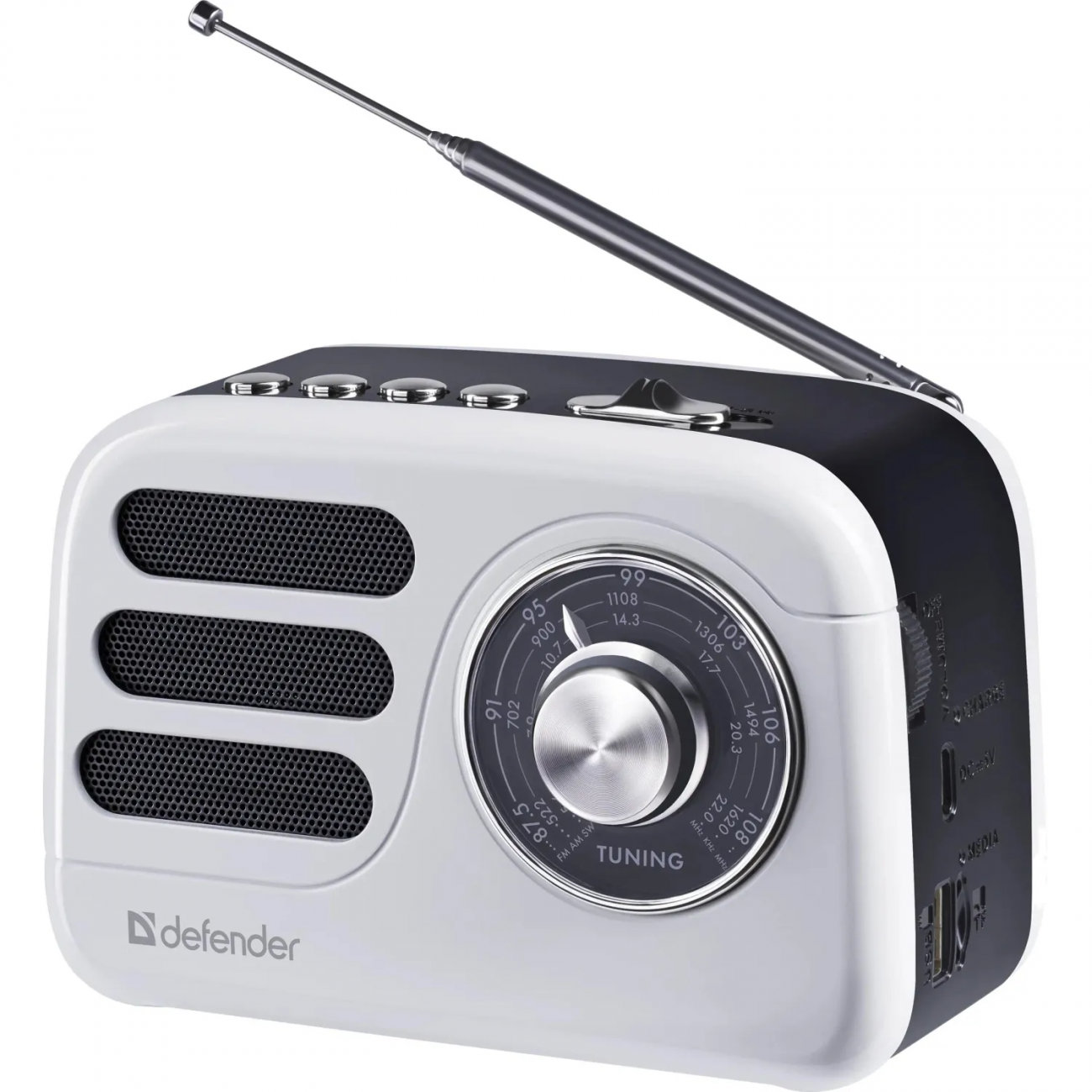 Радиоприемник Defender Signal 5Вт FM/AM/SW/BT/USB/TF/1200мАч 2357322 65089