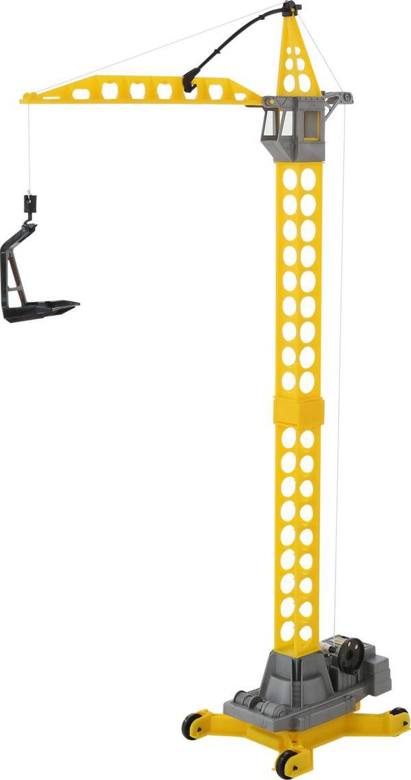 Большой башенный кран "Агат", игрушечный на колесиках, 79 см Полесье П-57167