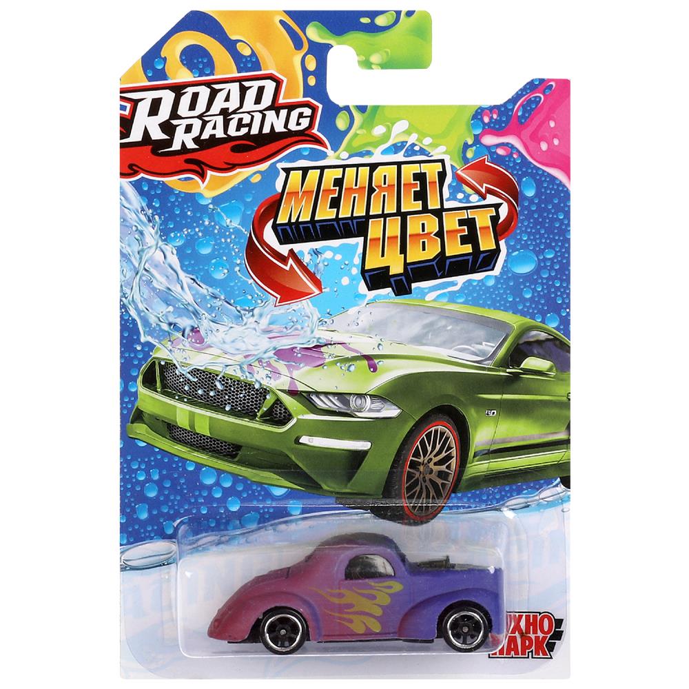 Машина металлическая Роад Рейсинг меняет цвет, 7,5 см. (в асс) Технопарк RR-7-CC-063-R (720)