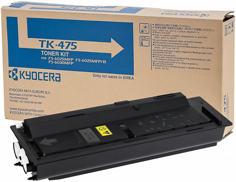 Тонер-картридж Kyocera TK-475 чер. для FS-6025/6030 272262 1T02K30NL0
