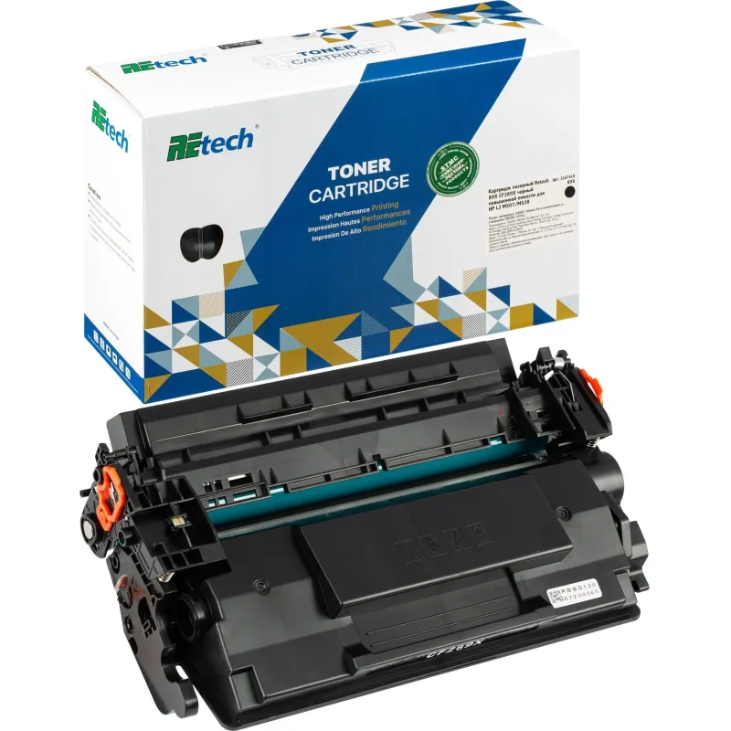 Картридж лазерный Retech 89X CF289X чер. пов. емк. для HP LJ M507/M528 2167518