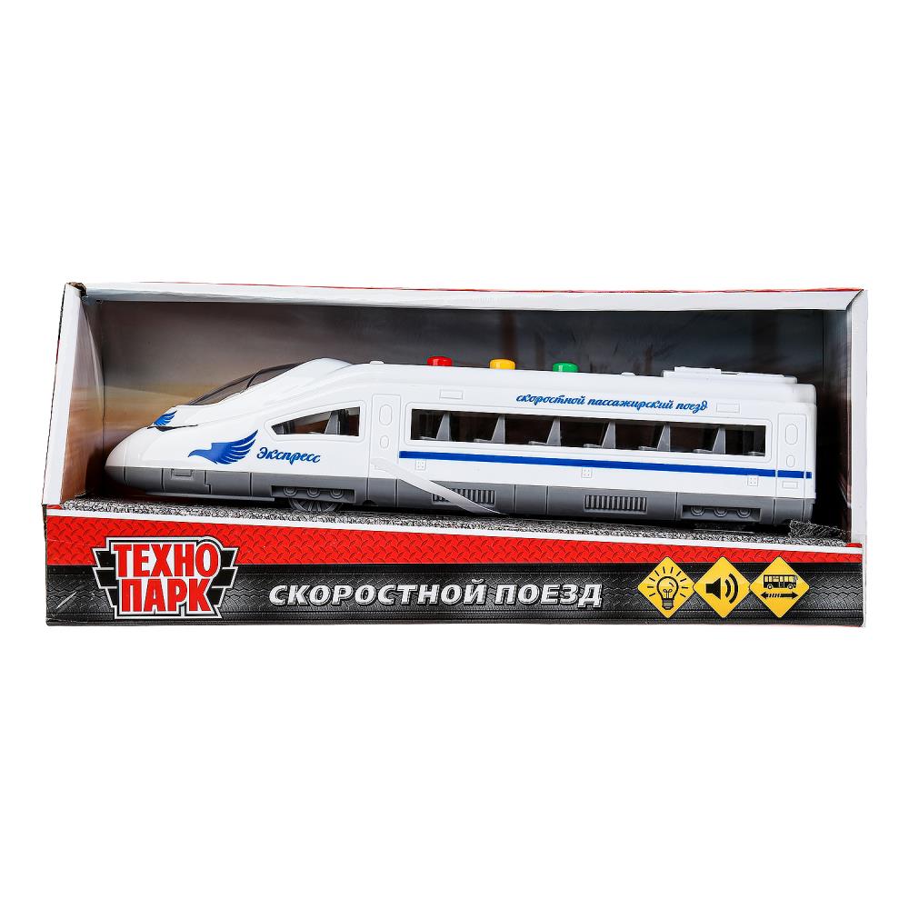 Модель Скоростной Поезд, свет-звук, 21,5 см. Технопарк 1630046-R (96)