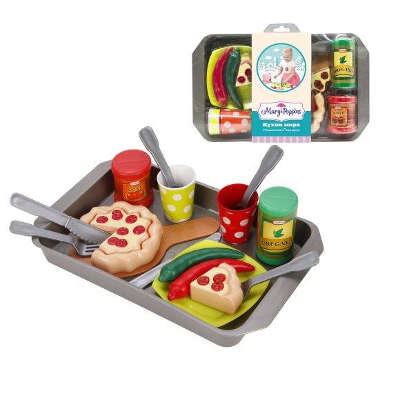 Набор посуды и продуктов "Итальянская пиццерия" серия Кухни мира Mary Poppins 453140