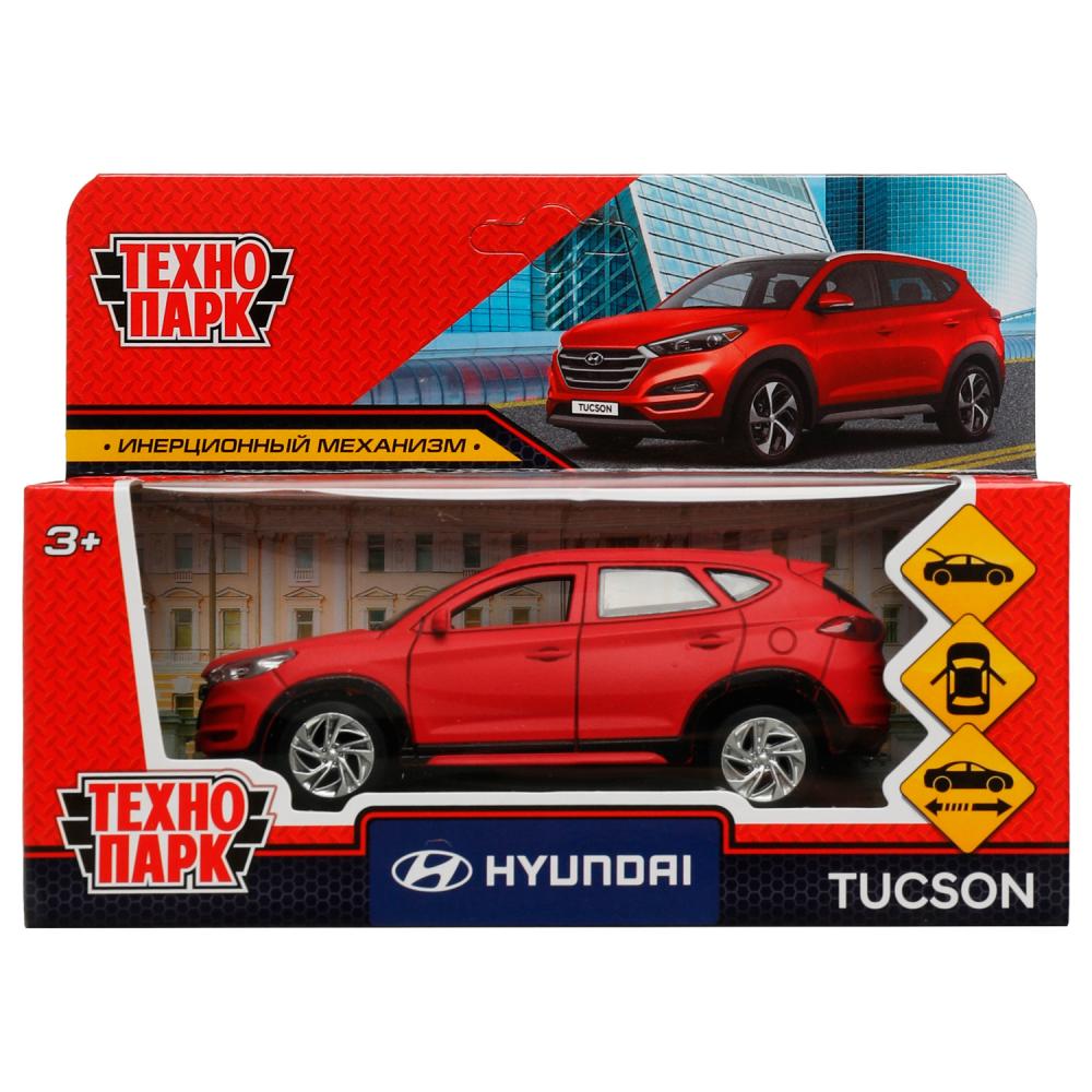 Машина металл Хюндай Туксон, 12 см. красный Технопарк TUCSON-12FIL-RD