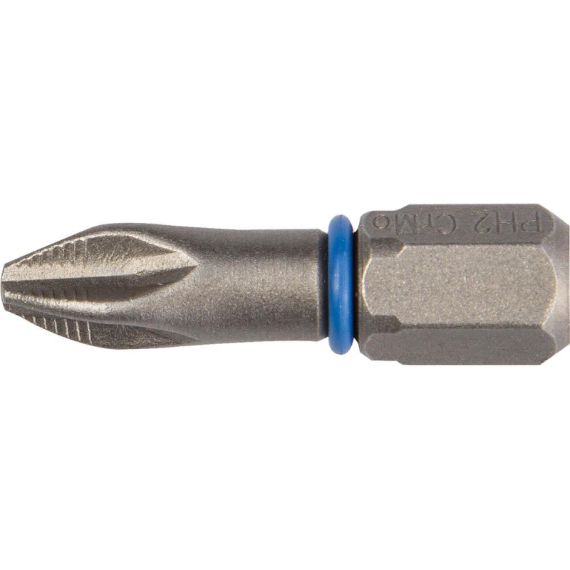 Бита ЗУБР эксперт кованые Cr-Mo, тип C, PH2, 25мм, 2шт/уп (26011-2-25-2) 1711789