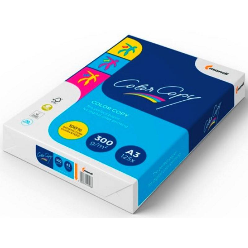 Бумага для цветной лазерной печати Color Copy (А3, 300 г/кв.м, 125 листов) 960999