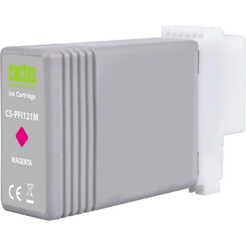 Картридж струйный Cactus PFI-121М CS-PFI121M пур.для IPF TM-240/255/350/355 2243019