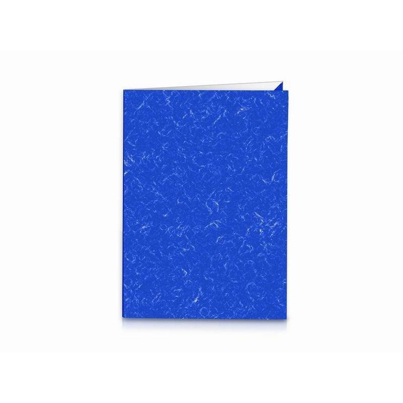 Папка-уголок Attache A4/A3 картонная 240 мкм синяя 604961