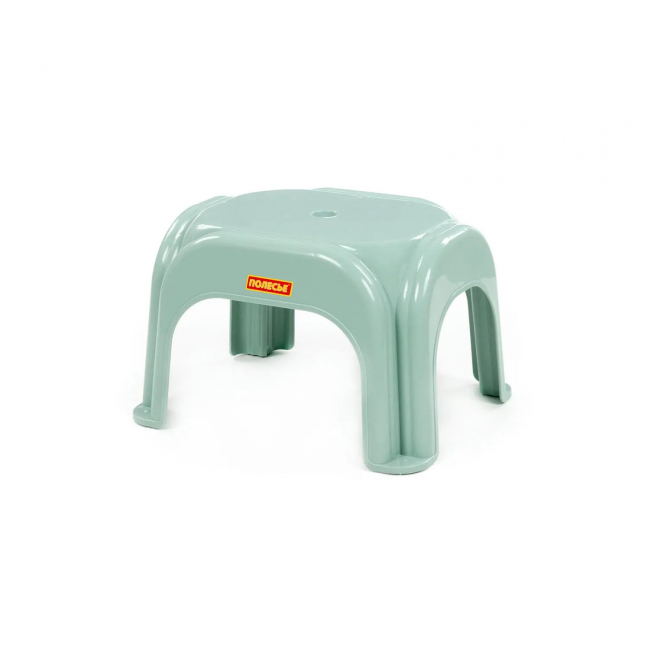 ПОЛЕСЬЕ Табурет детский №1 315х262х195мм бледно-оливковый П-07497