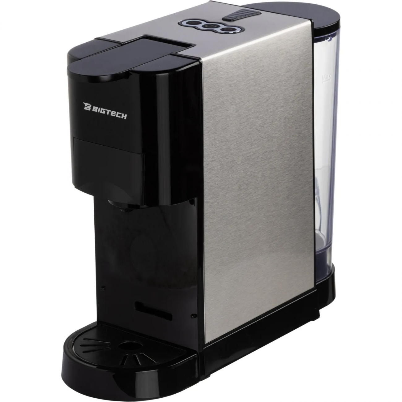 Кофемашина капсульная BigTech МСМ307,универс.5в1, 0,8л, черная 2288563