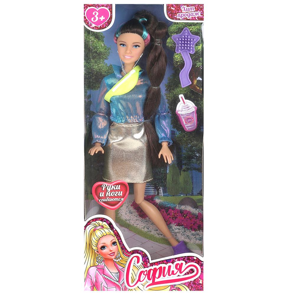 Кукла 29 см. София, руки и ноги сгибаются Карапуз 66001-C77-S-BB