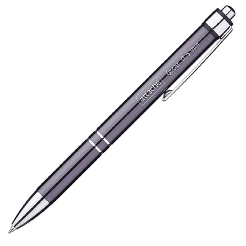 Ручка шариковая автоматическая Attache Oscar синяя (толщина линии 0.5 мм) 389760