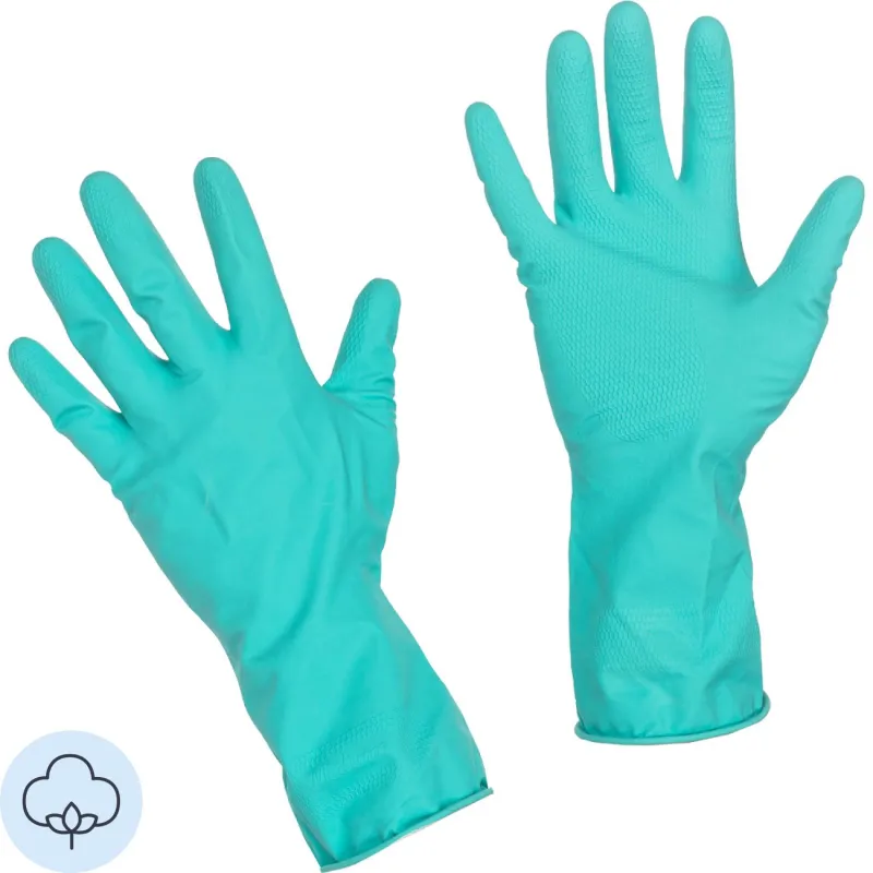 Перчатки резиновые Paclan Practi Extra Dry 407351 р.L 1354279