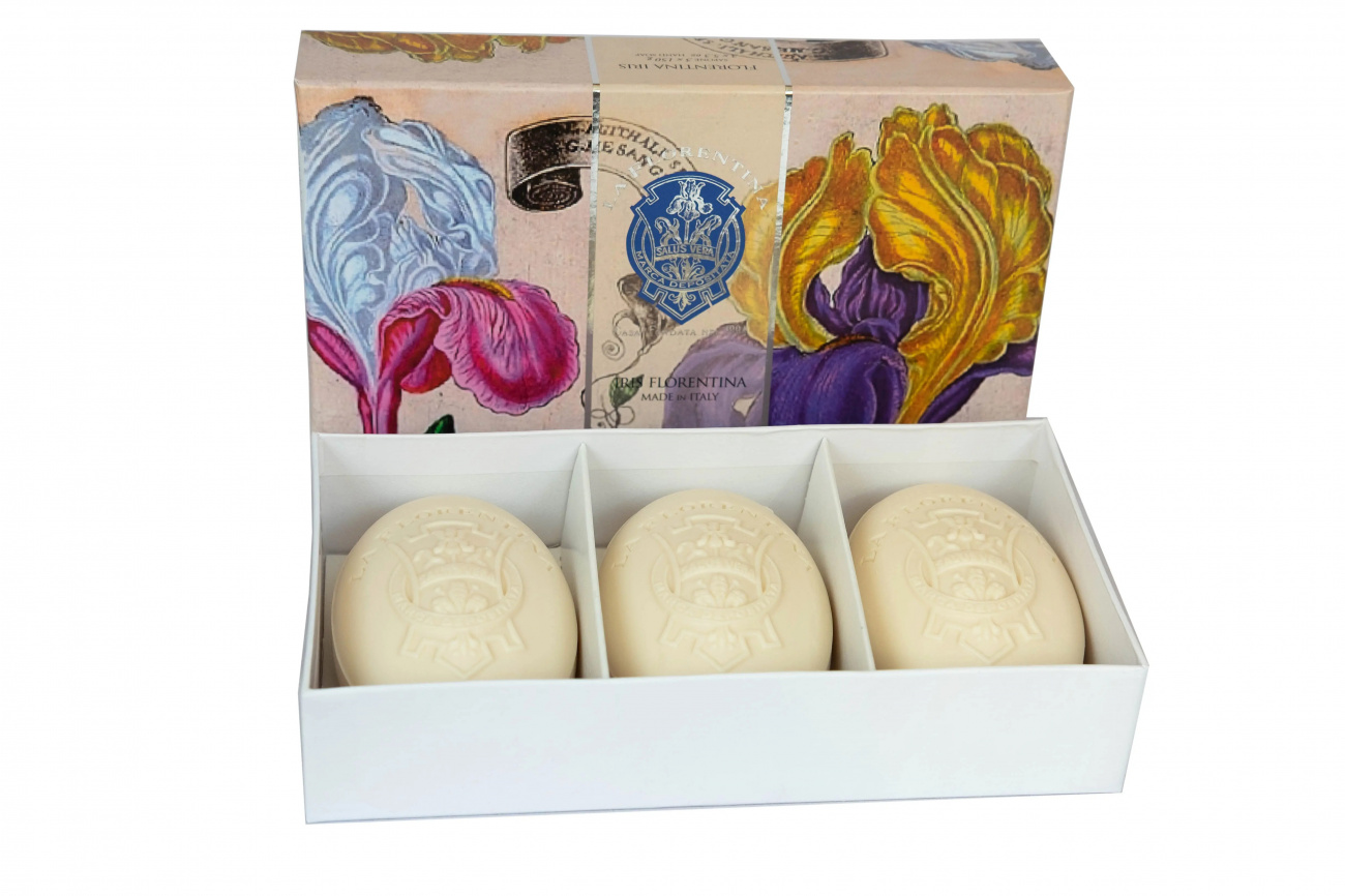 La Florentina Набор мыла Florentina Iris Флорентийский ирис 3*150г 8003085016364
