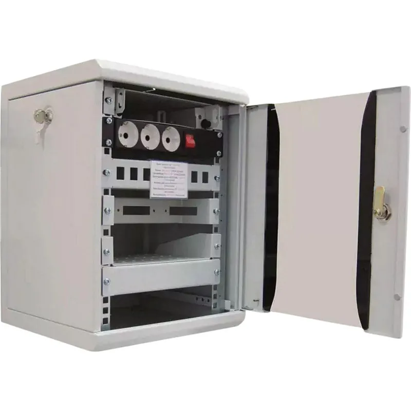 Шкаф настенный телеком. ЦМО 10 8U (320х255) 420x320x305 (ШРН-8.255-10) 1988558