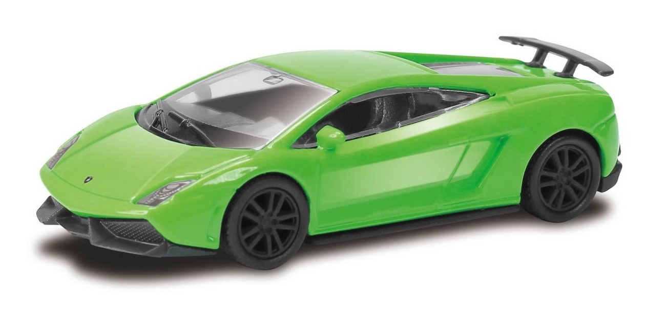 Машинка металлическая Uni-Fortune RMZ City 1:64 Lamborghini Gallardo LP570-4 Superleggera, б/мех-ов, 2 цв.а в ассорт. белый/зеленый 344998SM(A)