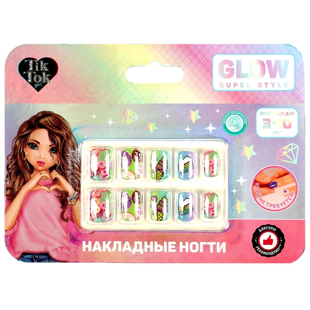 Накладные ногти для девочек TIK TOK GIRL 98010-TTG