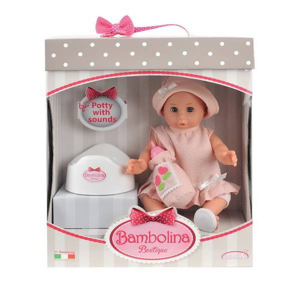 Кукла Bambolina Boutique с аксессуарами, 36 см DIMIAN BD1621