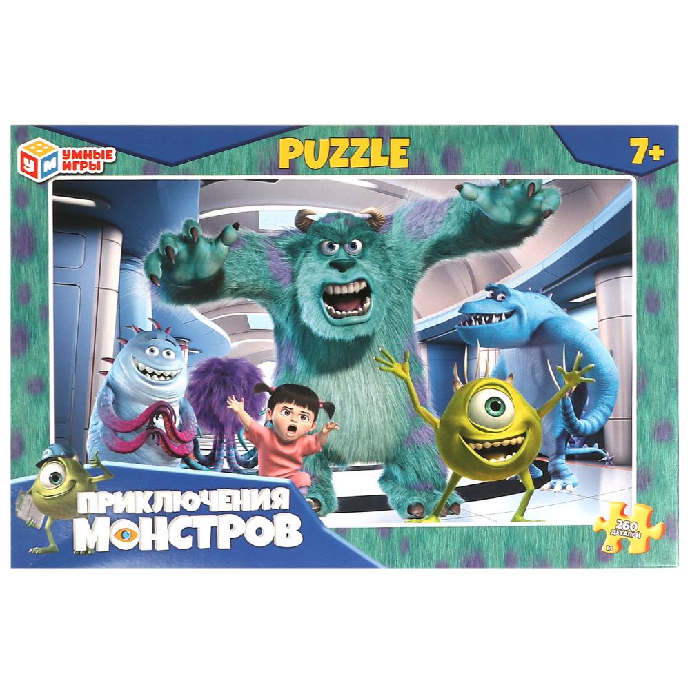 Пазл детский Приключения монстров, 260 деталей Умные игры 4660254451391