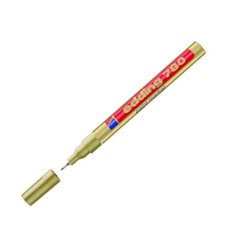 Маркер промышленный Edding E-780/53 для универсальной маркировки золотистый (0.8 мм) 53775