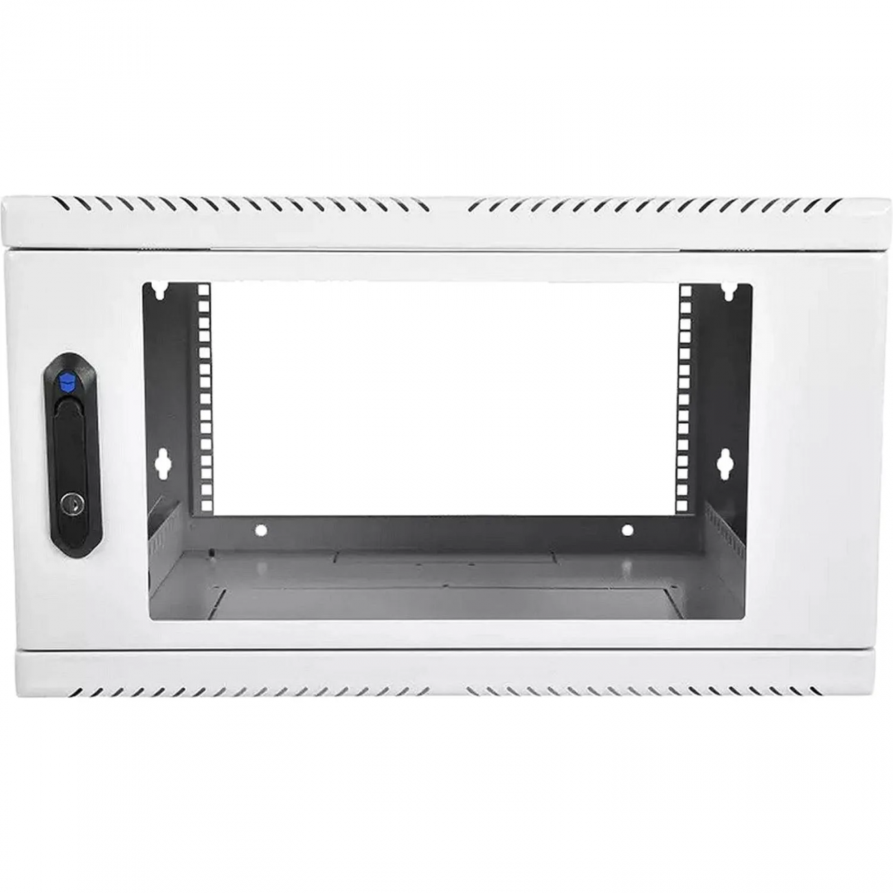 Шкаф настенный телеком. ЦМО разб. 6U (600х650) дверь стекло (ШРН-Э-6.650) 1988519