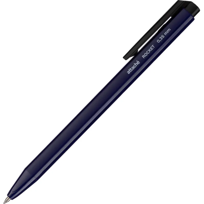 Ручка шариковая автоматическая Attache Rocket, д.ш. 0,5 мм, синяя 2005569