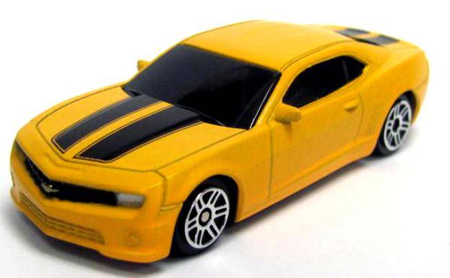 1:64 Chevrolet Camaro, желтый, металлическая машинка Uni Fortune 344004SM(A)