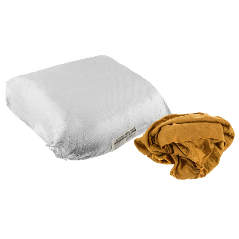 Ветошь цветной трикотаж стандарт 60%хб/40%синтетика брикет 10кг арт.02 1687677