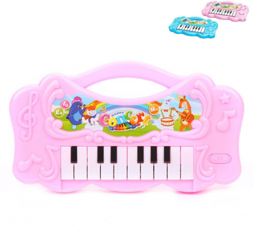 Пианино детское 16 клавиш, свет/звук (в асс) Наша Игрушка 200224080