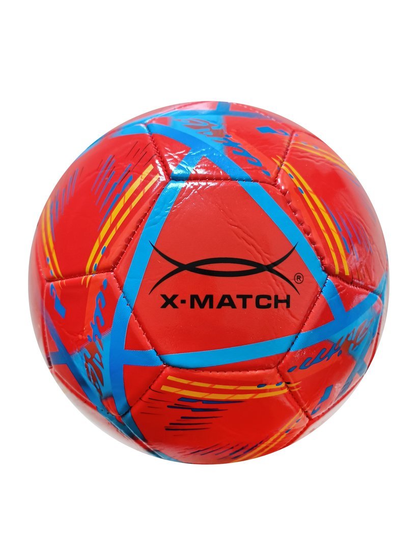 Мяч футбольный 1 слой PVC, 1.6 мм. 280-300 г. PVC, размер 5. X-Match 57099