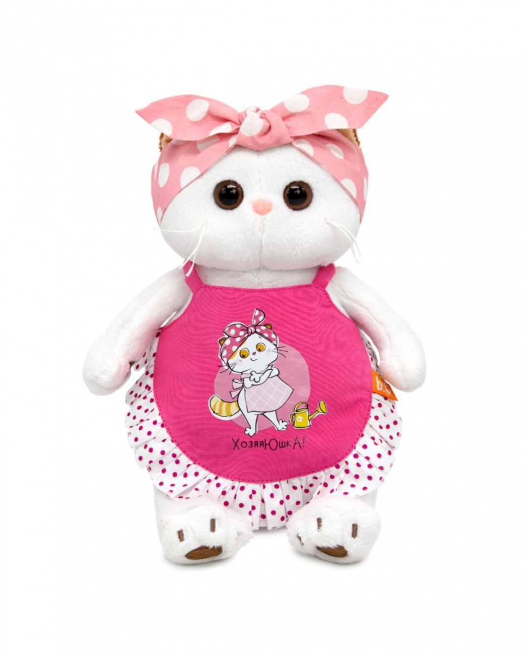 BUDI BASA Кошка Ли-Ли Хозяюшка в фартуке 27см LK27-168